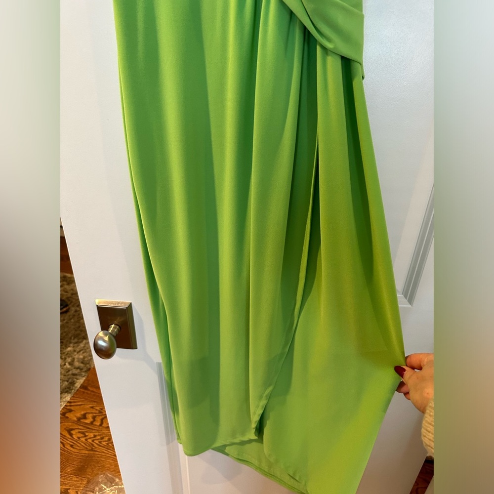 Ramy Brook lime green dress